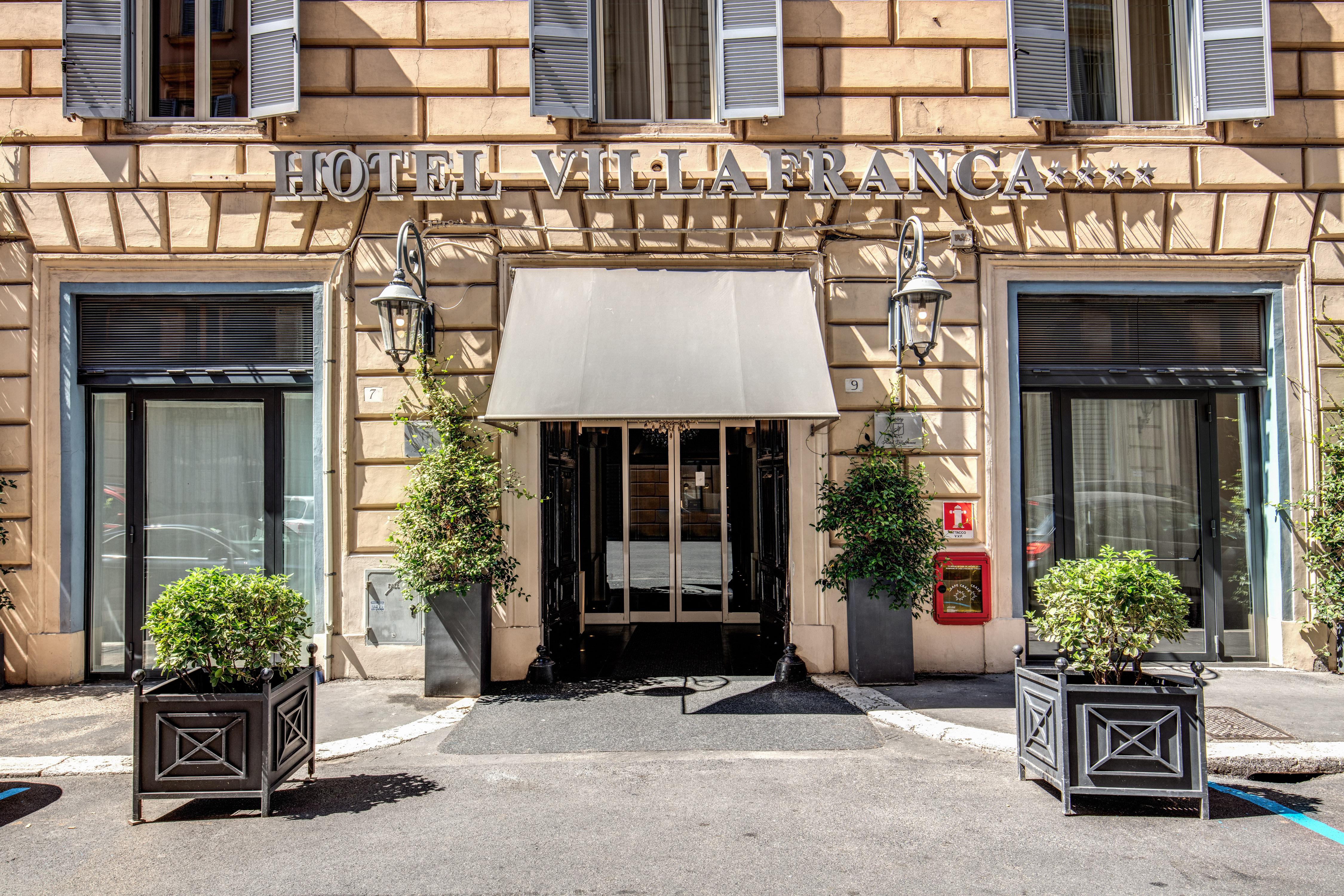Hotel Villafranca Řím Exteriér fotografie
