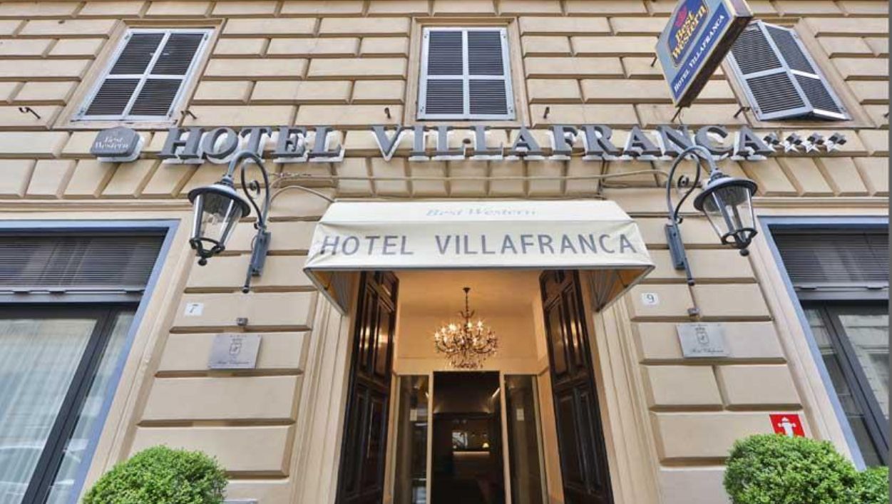 Hotel Villafranca Řím Exteriér fotografie